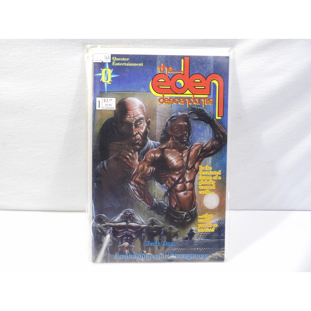 The Eden Descendants 1997 Quester Ent Vol 1 No 1 vintage comic book